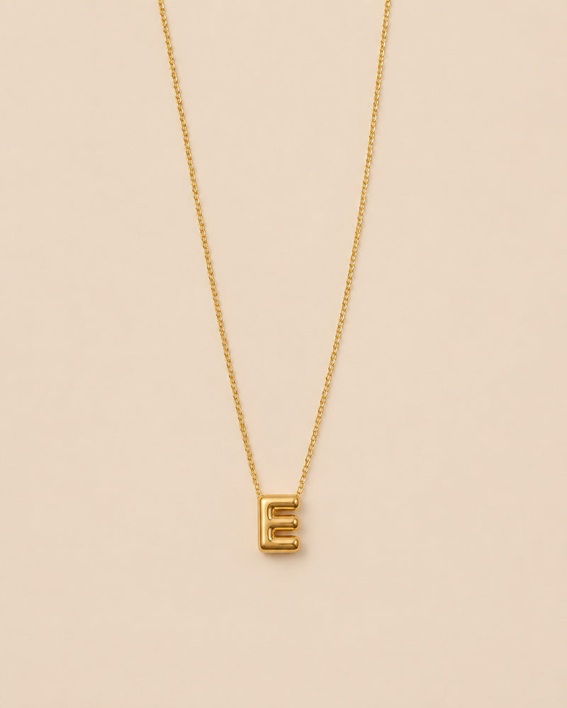 Initial Necklace (E)
