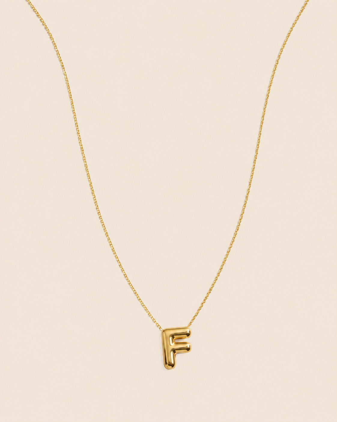 Initial Necklace (F)