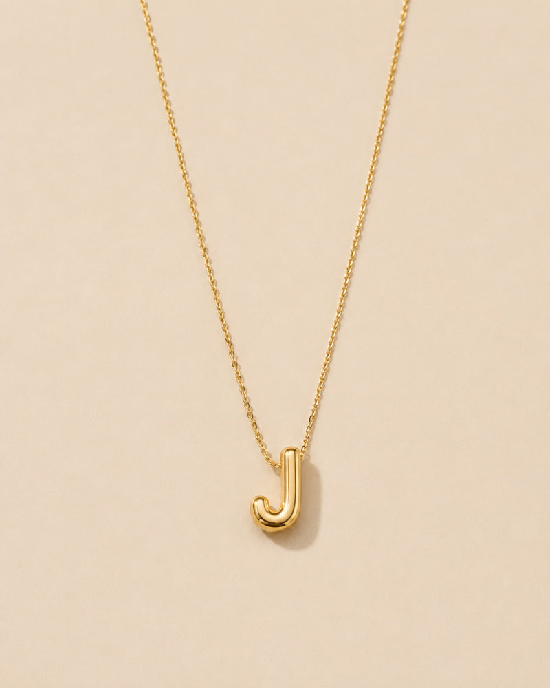 Initial Necklace (J)