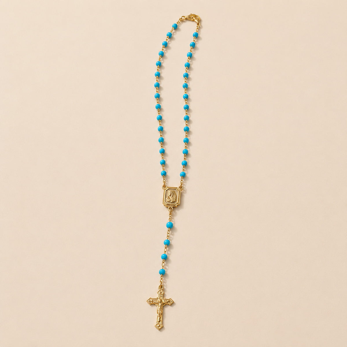 Aqua Rosary
